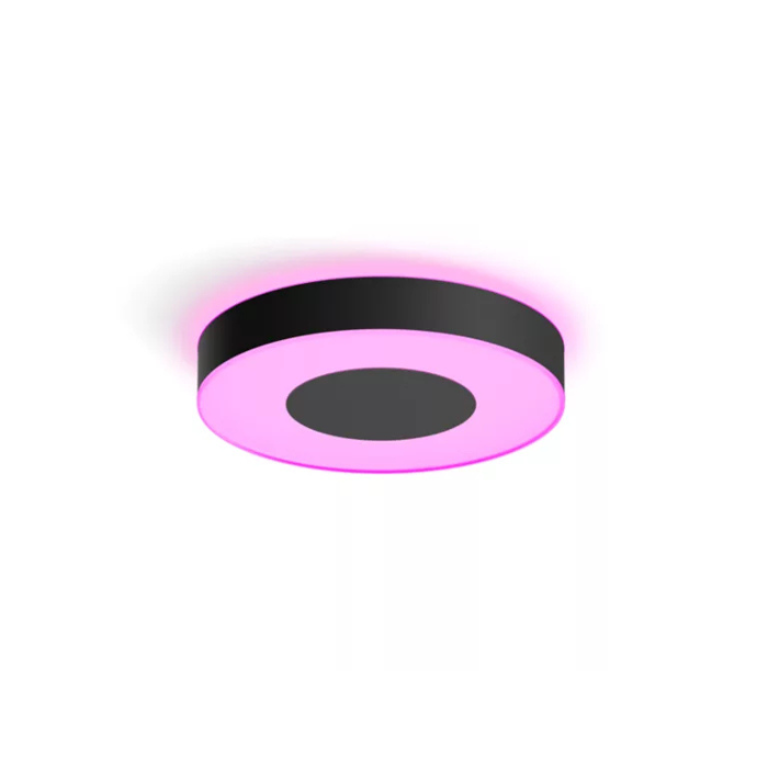 Philips Hue Infuse Medium Ceiling Light | Smart RGBW | Black